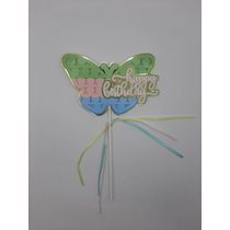 Beszúró - Happy Birthday - Pillangó