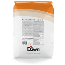 Dawn fond - fehér csoki -2,5 kg-os