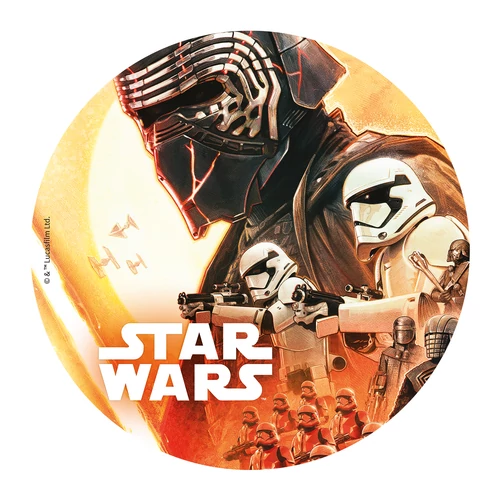 Ostya ehető kör 20 cm- Star Wars