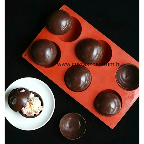 Csokoládé forma - gömb