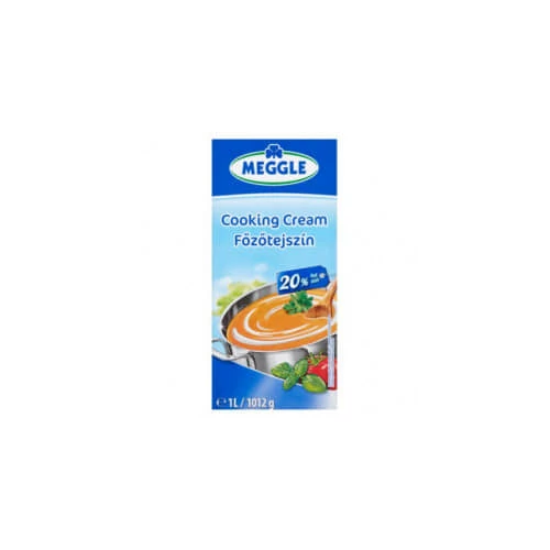 Meggle főzőtejszín 20% - 1 l