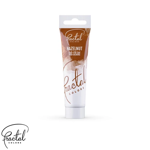 Ételfesték Fractal gél Hazelnut/Mogyoró  30 g