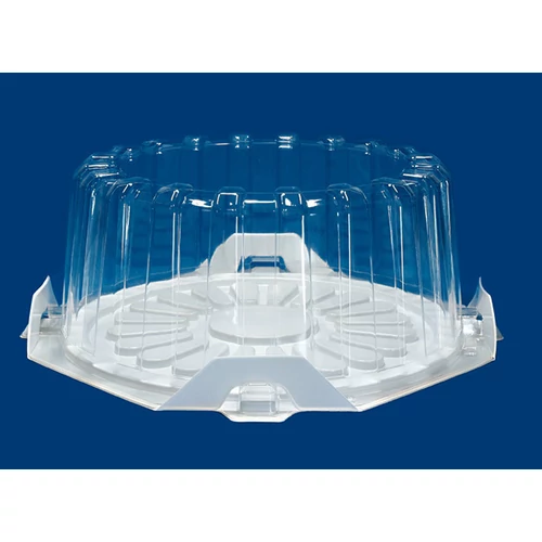 Műanyag Tortadoboz Tetővel 240mm k-212