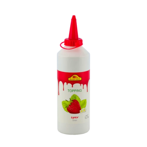 M-gel eper ízű öntet 1,2 kg-os