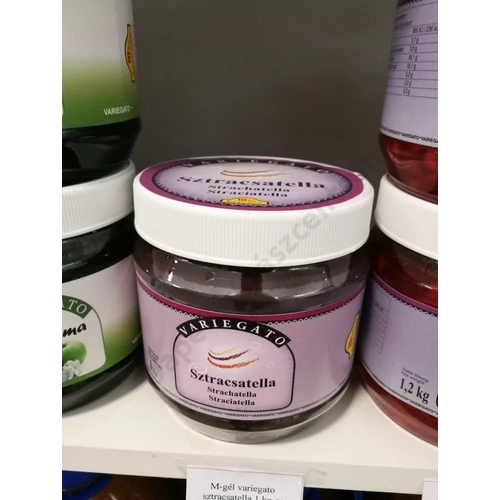 M-gél variegato sztracsatella csoki 1 kg-os (B)